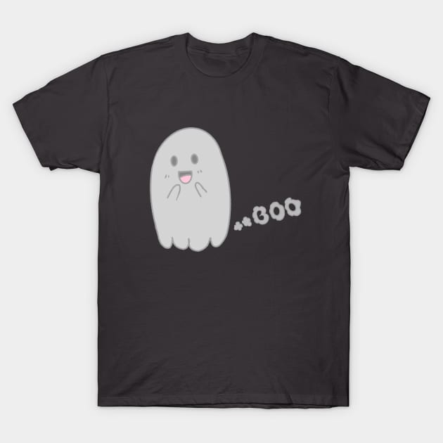 Hehe Boo T-Shirt by AmyMinori